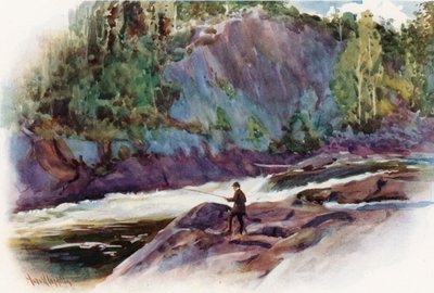 The Moon Chute, près de Bala, Muskoka Lake District - Harold Copping